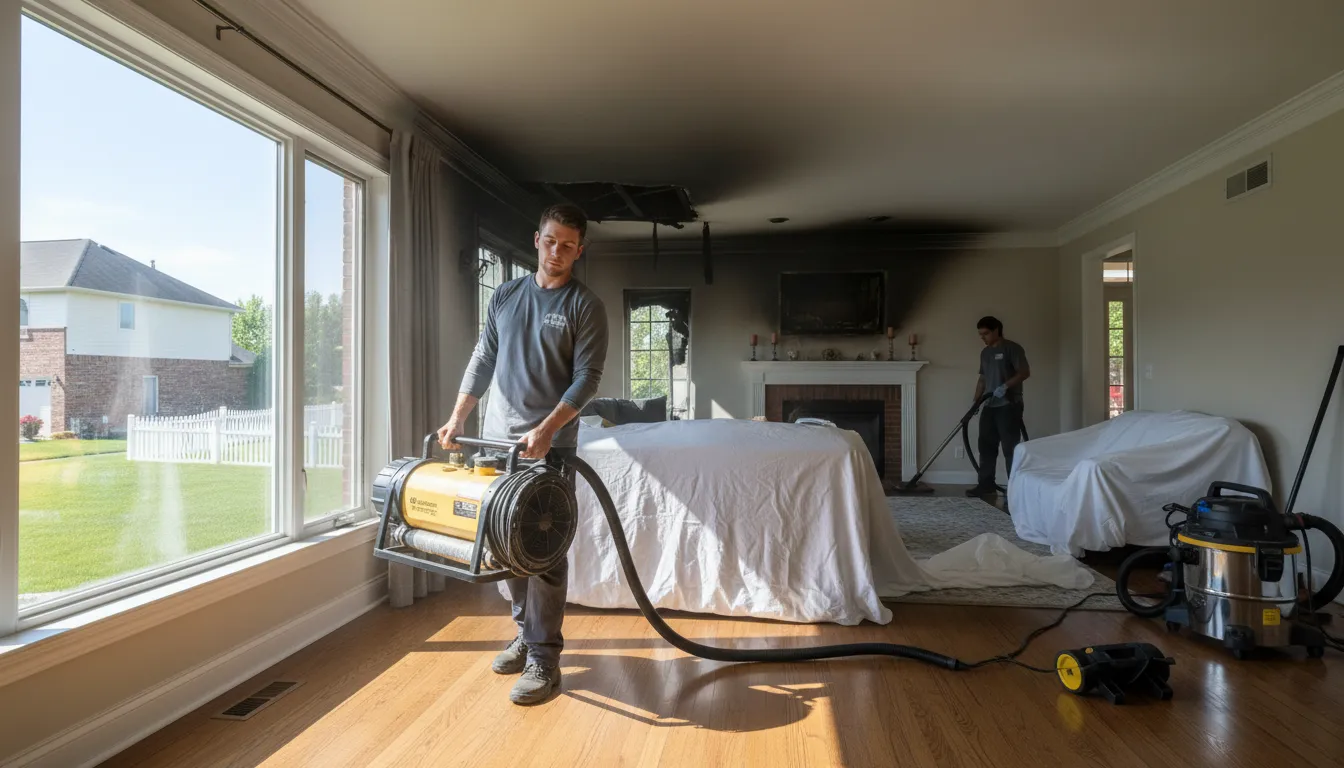 Trusted Smoke Damage Cleanup for Eland Homes & Businesses